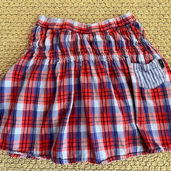 Bit’s Kids Plaid Skirt with builtin shorts Size 8 - Picture 3 of 5